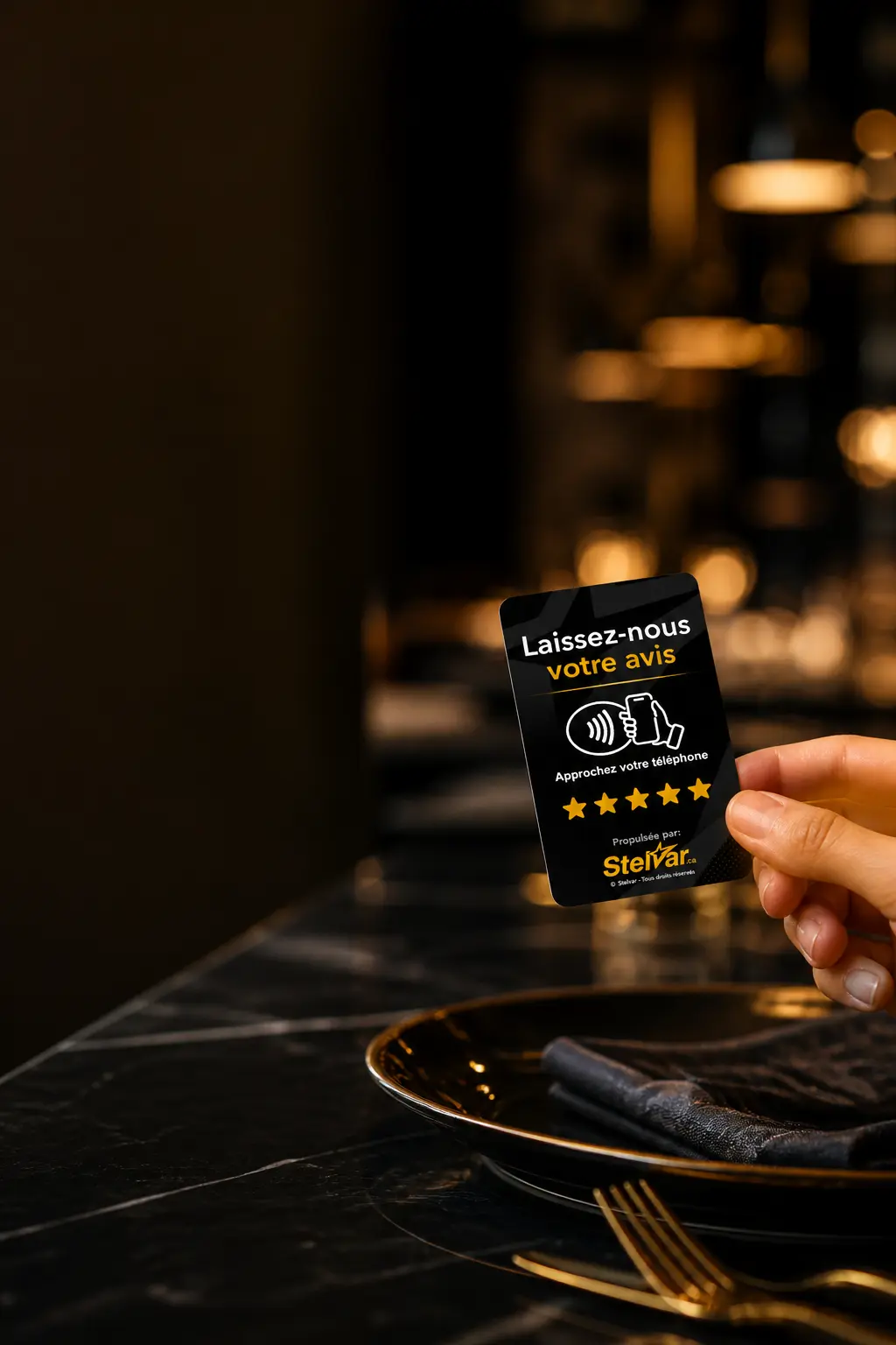 Carte NFC Stelvar