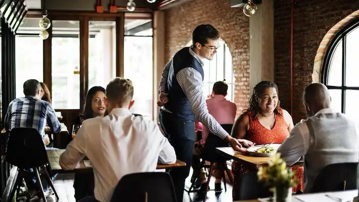 Restaurant utilisant une carte NFC Stelvar